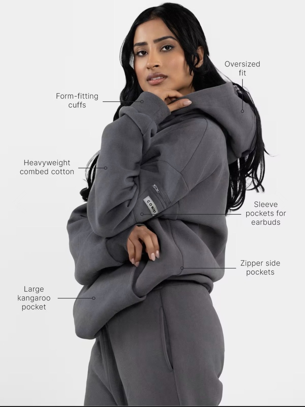 Comfrt Travel Essentials Hoodie